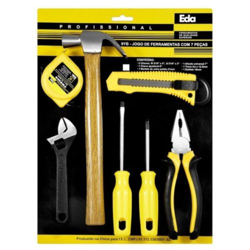 Kit Ferramentas 7 Peças EDA