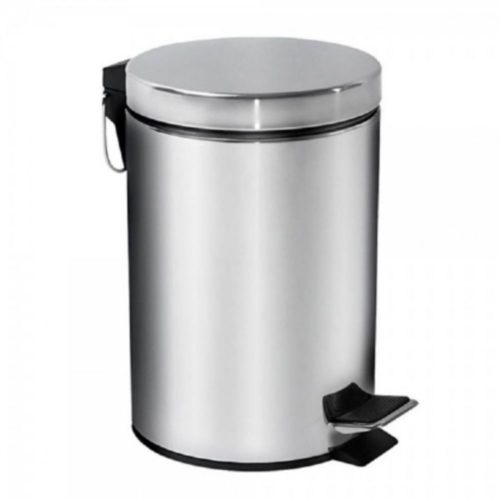Lixeira Inox Com Pedal Ágata 5 Litros Mor