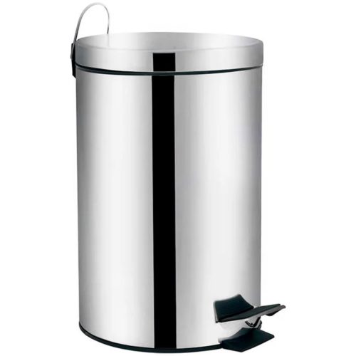Lixeira Inox Com Pedal Ágata 12 Litros Mor