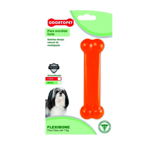 Brinquedo Mordedor Odontopet Flexibone Para Cães até 7kg