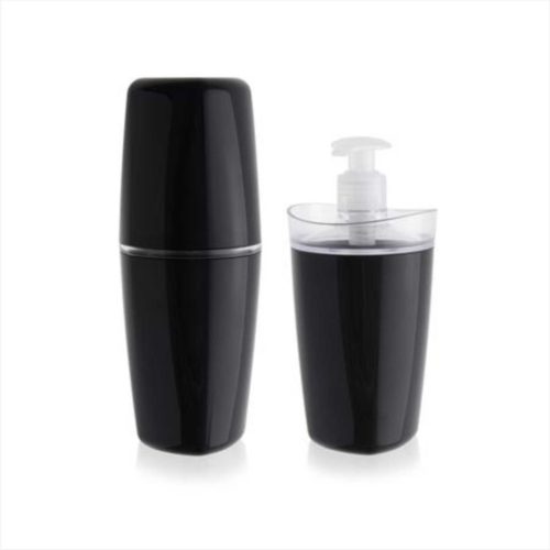 Kit Banheiro Tule 2 Peças Preto Ou