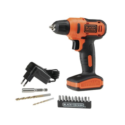 Furadeira/Parafusadeira com 13 Acessórios Black Decker 127V