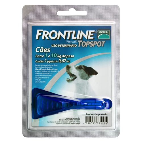 Frontline Topspot Para Cães 1 - 10kg