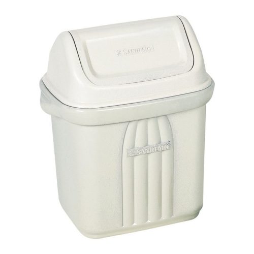 Lixeira De Pia Com Tampa Basculante 6,5 Litros Sanremo