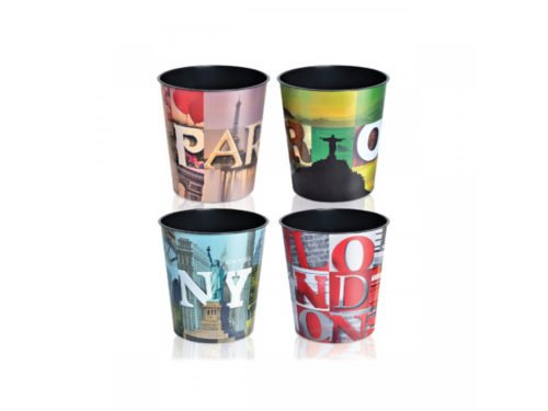 Lixeira Para Escritório Label 10 Litros Arqplast