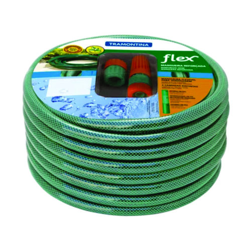 Mangueira Flex Tramontina Com Engate e Esguicho 30 Metros