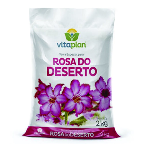 Substrato Rosa do Deserto Vitaplan Terra Especial 2kg