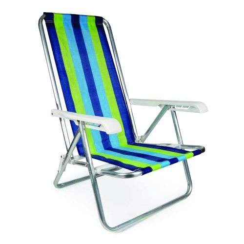 Cadeira Reclinável Alumínio 8 posições MOR