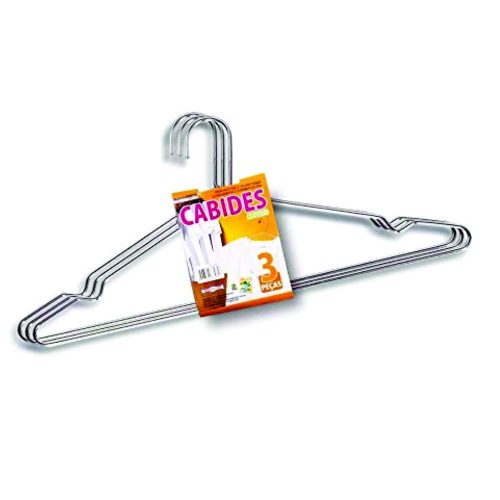 Conjunto Cabides 3 Peças Niquelart