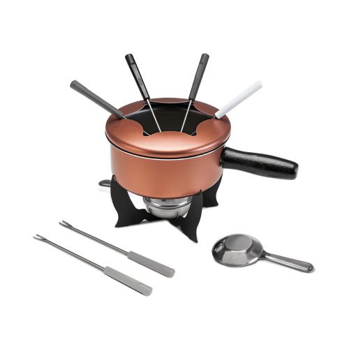 Conjunto para Fondue cobre 10 peças Brinox