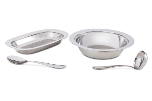 Conjunto Lyon Para Arroz e Feijão 4 Peças Brinox