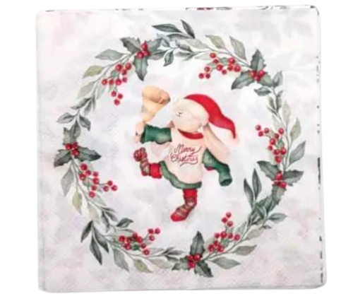 Guardanapo Papel De Natal