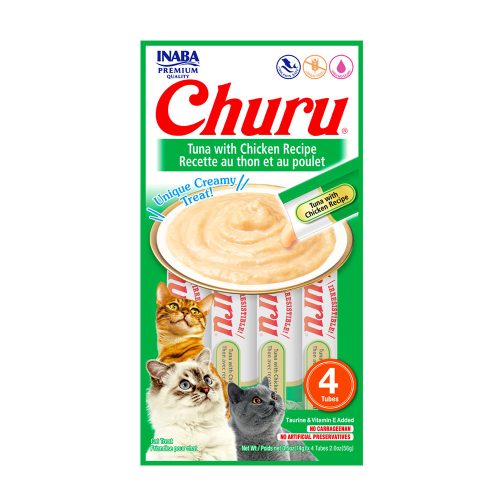 Petisco Atum com Frango Churu para Gatos 56g