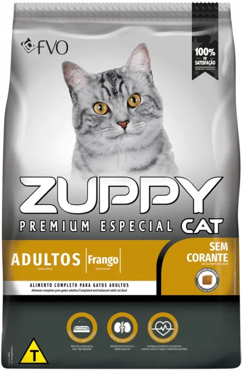 Ração Gato Adulto Frango Zuppy 10,1kg