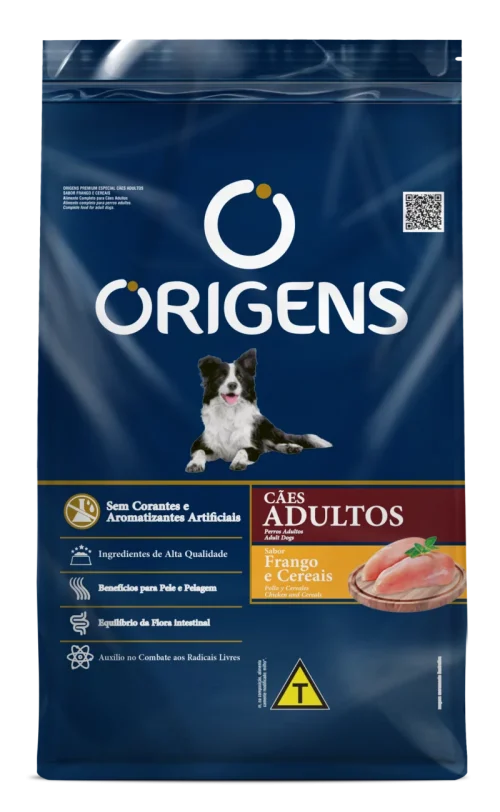 Ração Cão Adulto Origens Frango 15kg