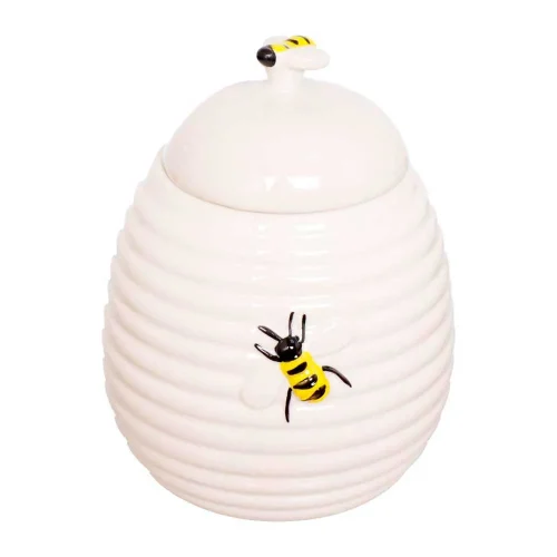 Pote de Porcelana Bee 700ml Hauskraft