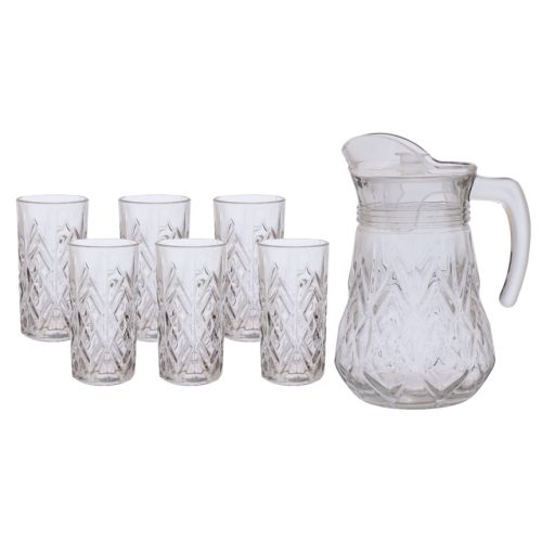 Conjunto Jarra com Copos Hasukraft Samantha